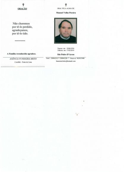 Manuel Velho Pereira