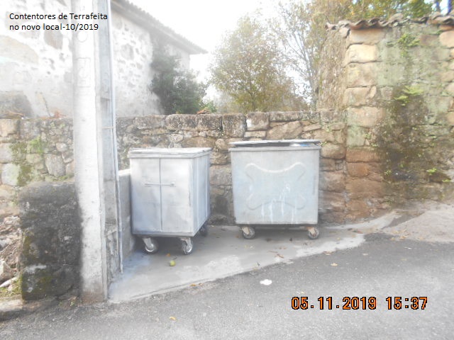 Contentores de Terrafeita - NOVO LOCAL
