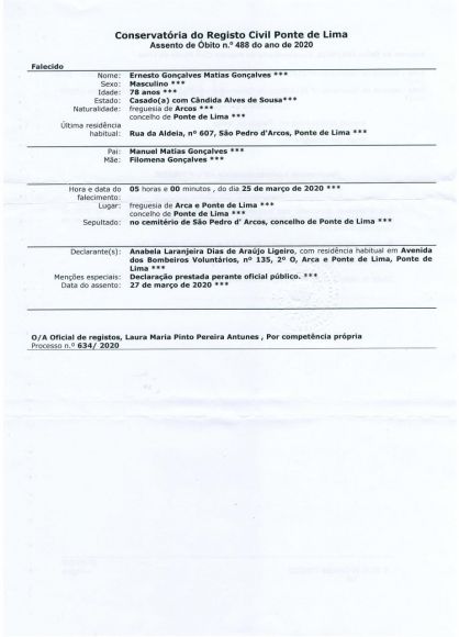 Ernesto Gon&ccedil;alves Matias Gon&ccedil;alves