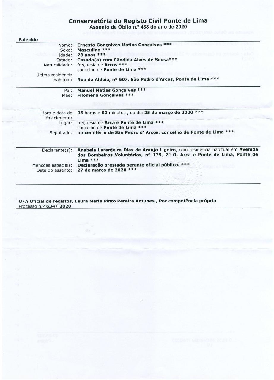 Ernesto Gon&ccedil;alves Matias Gon&ccedil;alves