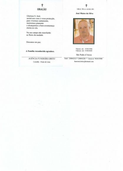 Jos&eacute; Matos da Silva