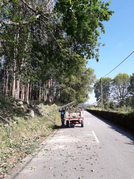 Rua do Cruzeiro de S&atilde;o Pedro d'Arcos - Desobstru&ccedil;&atilde;o de via