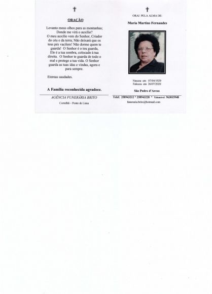 Maria Martins Fernandes