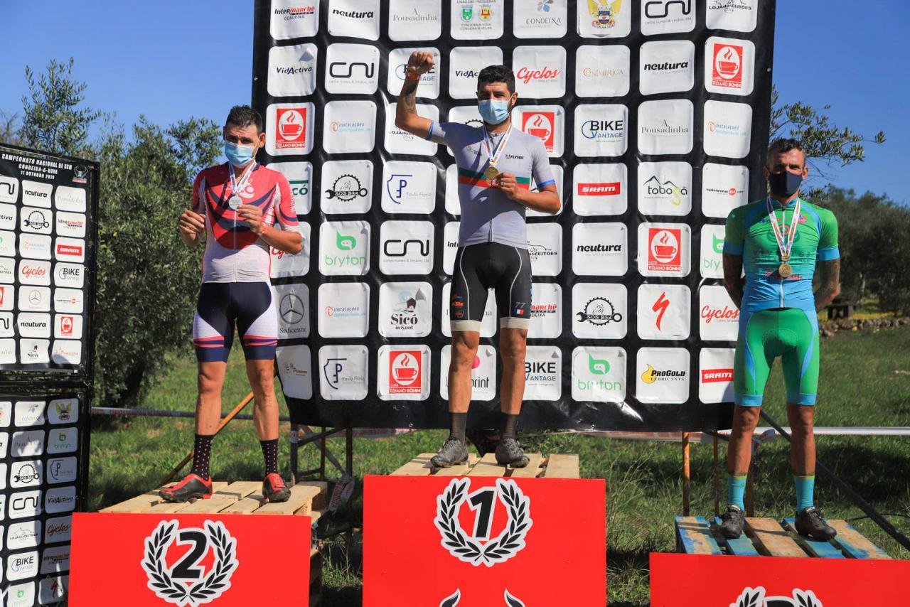 Campe&atilde;o Nacional de XCM-BTT na categoria de Masters 35,  em Condeixa-a-Nova.