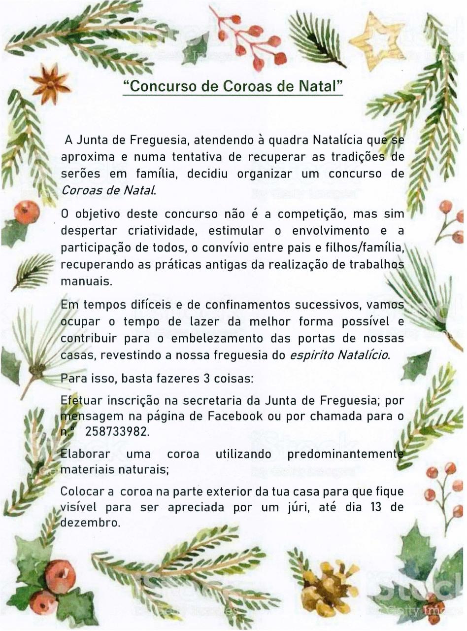 Concurso "Coroas de Natal"