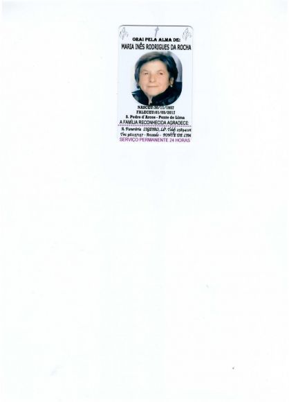 Maria In&ecirc;s Rodrigues da Rocha