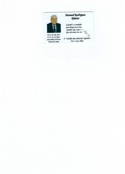 Manuel Rodrigues Ribeiro