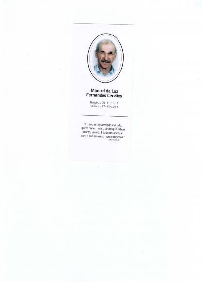 Manuel da Luz Fernandes Cerv&atilde;es