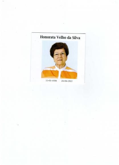 Honorata Velho da Silva