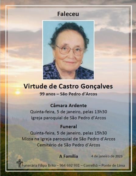 Virtude de Castro Gon&ccedil;alves