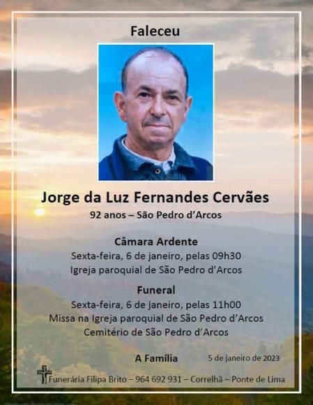 Jorge da Luz Fernandes Cerv&atilde;es