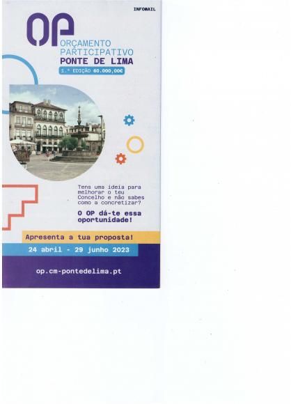 Or&ccedil;amento Participativo Ponte de Lima