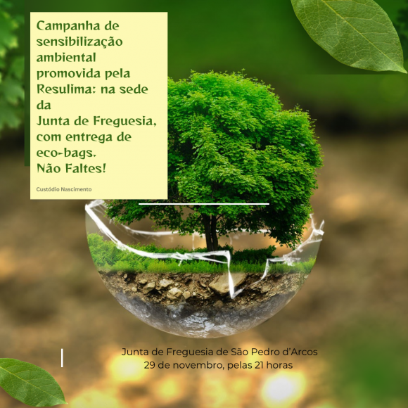 Campanha de sensibiliza&ccedil;&atilde;o ambiental