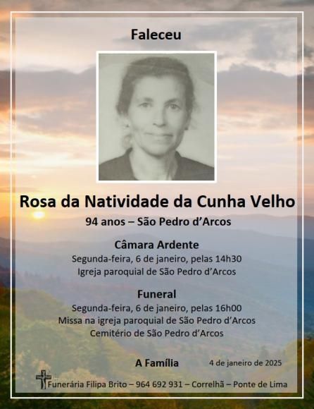 Rosa da Natividade da Cunha Velho