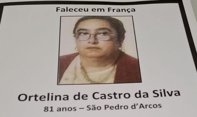 Óbito - Ortelina de Castro da Silva